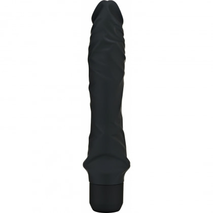 Vibrator Realist Classic Large pentru Plăcere Vaginală Negru 2