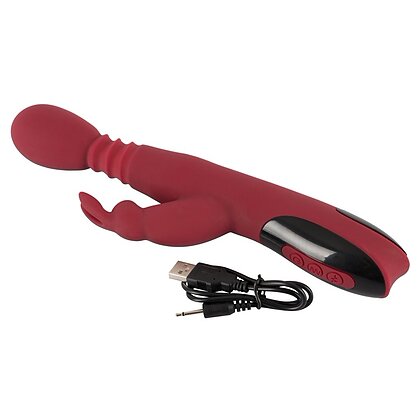 Vibrator Cu încălzire You2Toys Rabbit Roșu 4