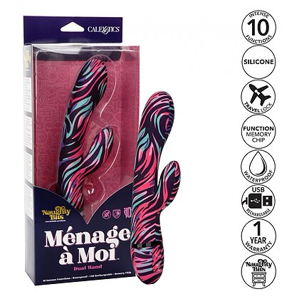 Vibrator Dual Wand Menage A Moi Multicolor 6