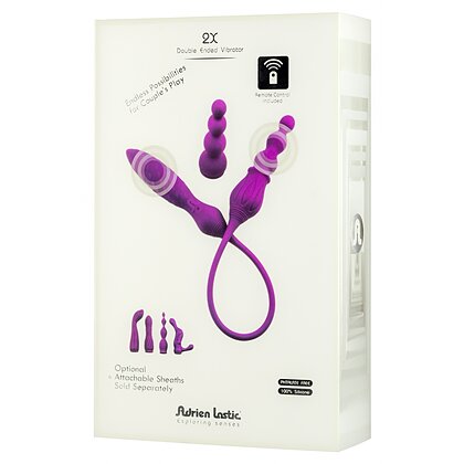 Vibrator Dublu Adrien Lastic Double Ended Vibrator Mov 2