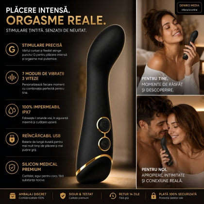 Vibrator Elite Juliette Negru 4
