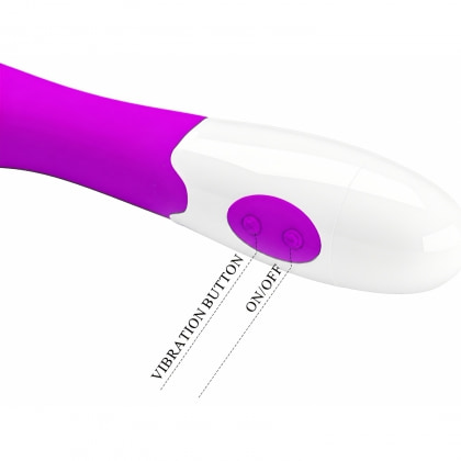 Vibrator Pretty Love Elemental pentru Punctul G Mov 10