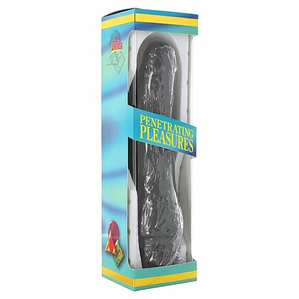 Vibrator Jelly Vinyl P-Shape No.2 cu Vibrații Reglabile 2
