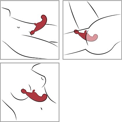 Vibrator Fusion Clitoral And Punctul G Dual Climax Roșu 4