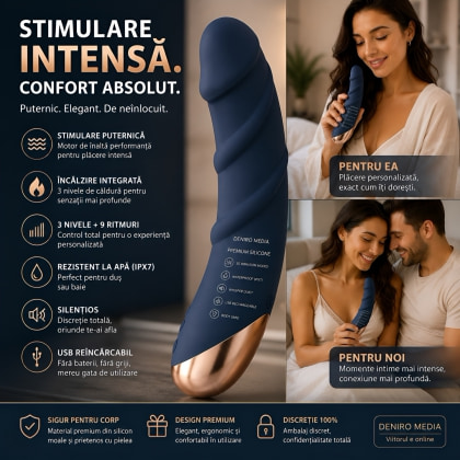 Vibrator Goddess Collection Atlas Albastru 7