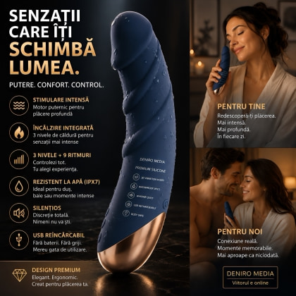 Vibrator Goddess Collection Atlas Albastru 5