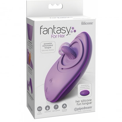 Vibrator Her Silicone Fun Tongue Mov 5