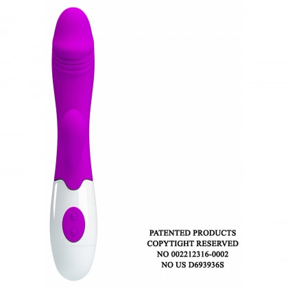 Vibrator Iepuraș Frumos Acțiune Rapidă Mov 4