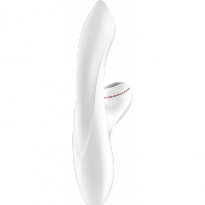 Vibrator Iepuraș Satisfyer Profesional Punctul G Alb 2