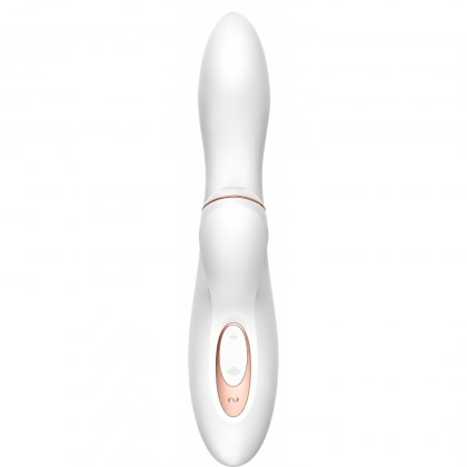 Vibrator Iepuraș Satisfyer Profesional Punctul G Alb 5