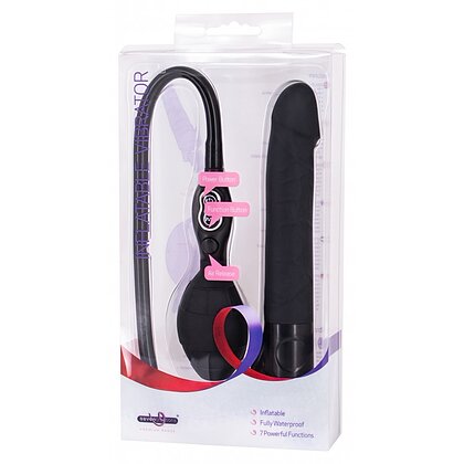Vibrator Gonflabil Seven Creations Negru 3