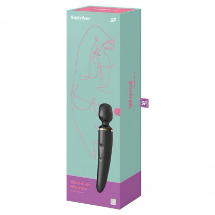 Vibrator Magic Wand Satisfyer Negru 7