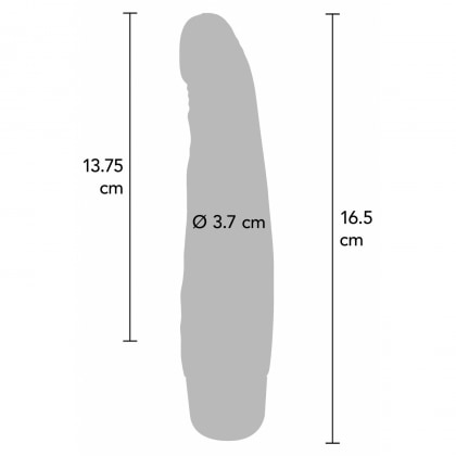 Vibrator Mini Classic Slim 16cm 3