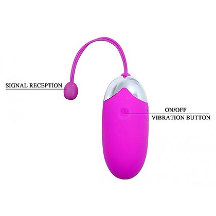 Ou Vibrator Pretty Love Abner Reîncărcabil cu Aplicație Mov 6