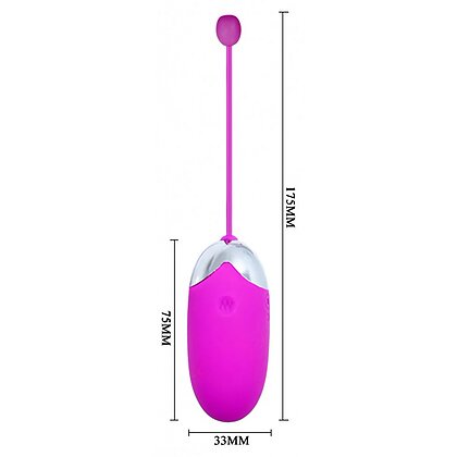 Ou Vibrator Pretty Love Abner Reîncărcabil cu Aplicație Mov 5