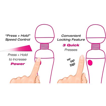 Vibrator Palm Power Roz 8
