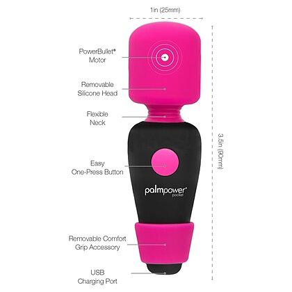Vibrator PalmPower Pocket Roz 7