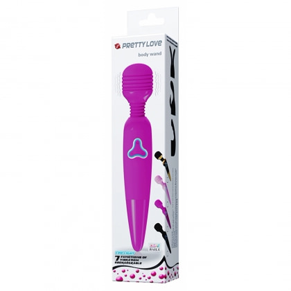 Vibrator Pretty Love Body Wand pentru Masaj Senzual Mov 7