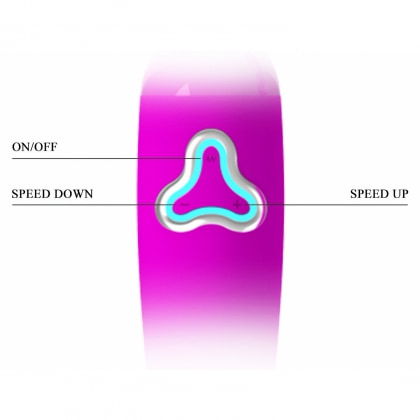 Vibrator Pretty Love Body Wand pentru Masaj Senzual Mov 5