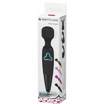 Vibrator Pretty Love Body Wand Negru 5