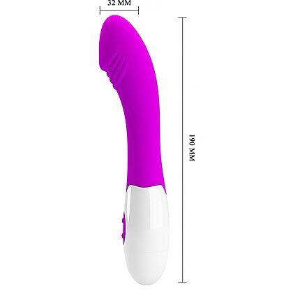 Vibrator Pretty Love Elemental pentru Punctul G Mov 9