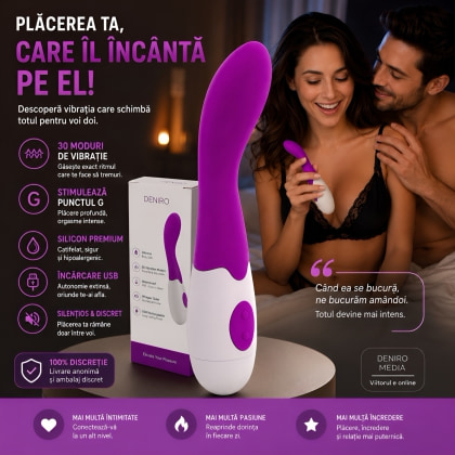 Vibrator Punctul-G Cu 30 Setări Inteligente Mov 3