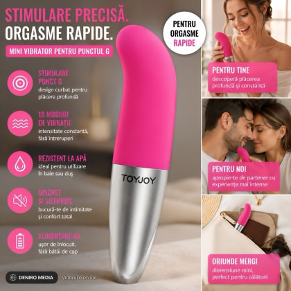 Vibrator Punctul G Funky Viberette Mov 2