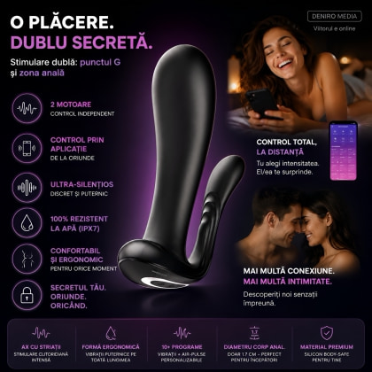 Vibrator Punctul G Top Secret Negru 6