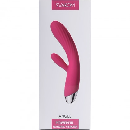Vibrator Rabbit Încălzire Svakom Angel Roz 17