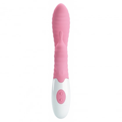 Vibrator Rabbit Pretty Love Hyman pentru Punctul G Roz 3