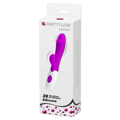 Vibrator Iepuraș Frumos Acțiune Rapidă Mov 7