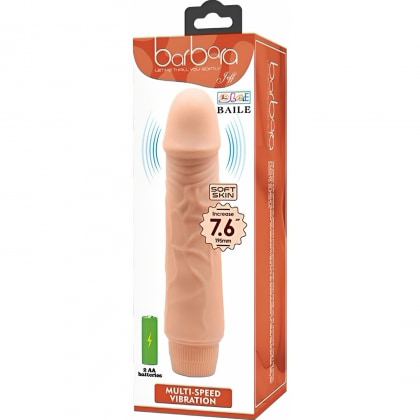 Vibrator Realist Barbara Jeff pentru Penetrare Vaginală 5