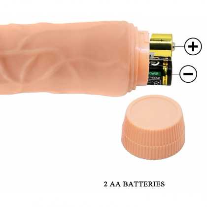 Vibrator Realist Barbara Jeff pentru Penetrare Vaginală 4