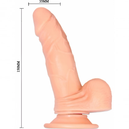 Vibrator Rotativ Barbara Mark cu Telecomandă și Ventuză 5