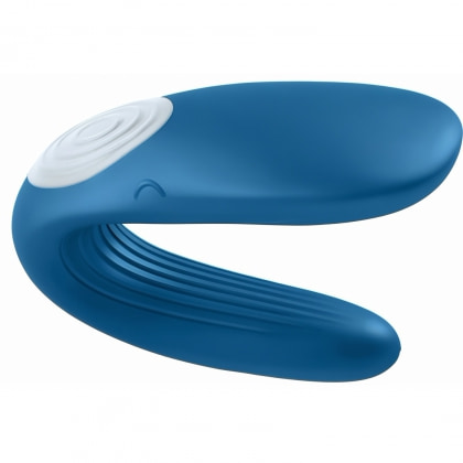 Vibrator Satisfyer Cuplu Partner Whale Albastru