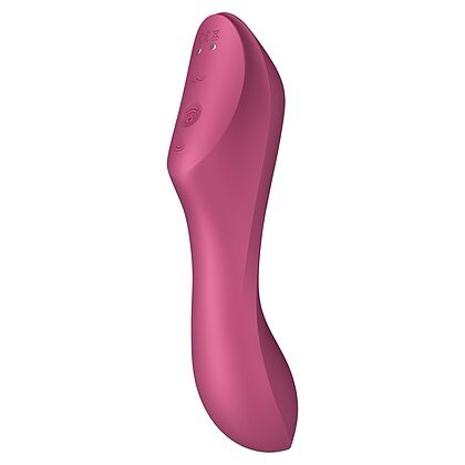 Vibrator Satisfyer Curvy Trinity 3 Roșu 5