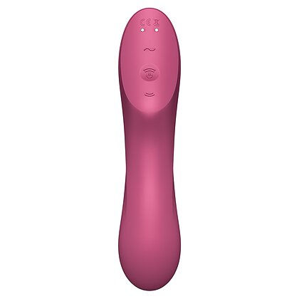 Vibrator Satisfyer Curvy Trinity 3 Roșu 4