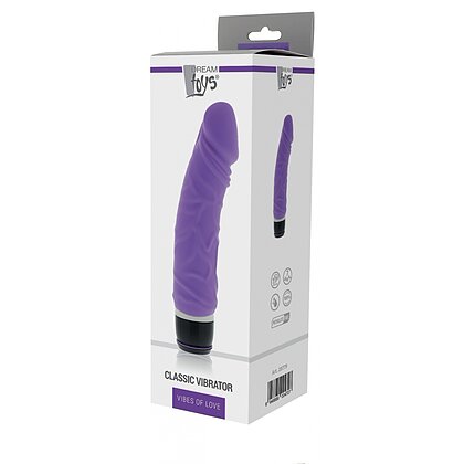Vibrator Silicon Clasic Mov 16.5cm 2