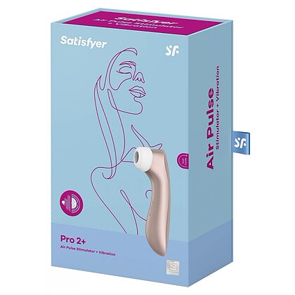 Vibrator cu Sucțiune Satisfyer Pro 2 Silențios Auriu 6