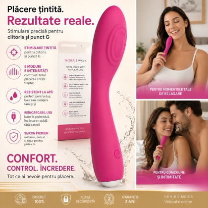 Vibrator Svakom Iris Clitoris Și Punct G Roșu 13