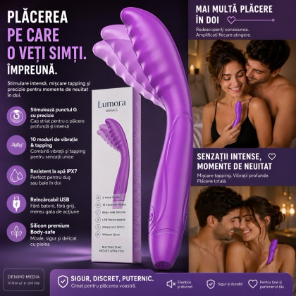Vibrator Tapping Pentru Punctul G Mov 7