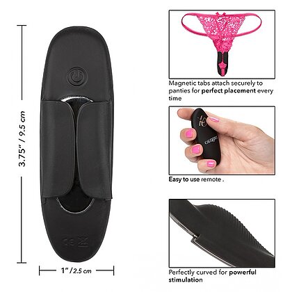 Vibrator Wireless Pentru Chilot Petite Panty Teaser Negru 8