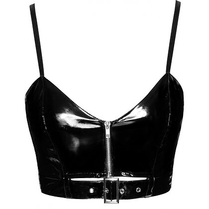 Sutien Black Level Vinyl Top Emma Negru M