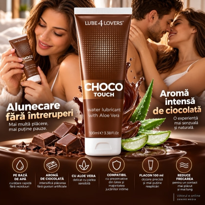 Lubrifiant cu Aromă Water Touch Ciocolată 100 ml 2