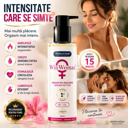 Win Woman Gel Orgasm Intens Și Creșterea Libidoului 150ml 3