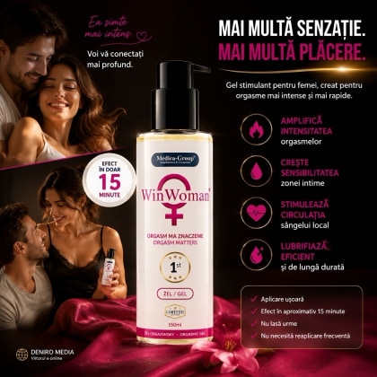 Win Woman Gel Orgasm Intens Și Creșterea Libidoului 150ml 2