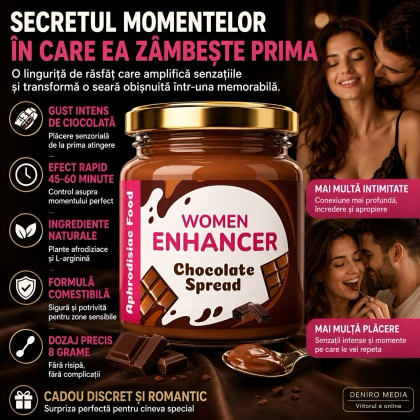 Woman Enhancer Cremă De Ciocolată Afrodisiacă Femei 40g 4
