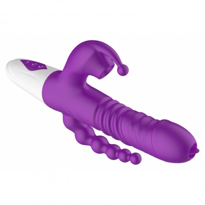 Wrangler Stimulare Triplă Reîncărcabil 3x10 – Crushious Mov 4