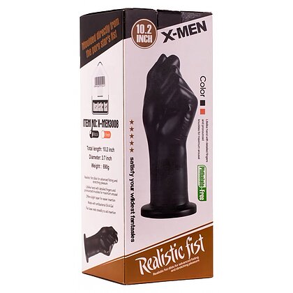 Dildo 25cm Realistic Fist Negru 2