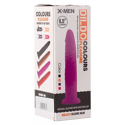 Dildo 16.5cm Colours Pleasure 4 Negru 4